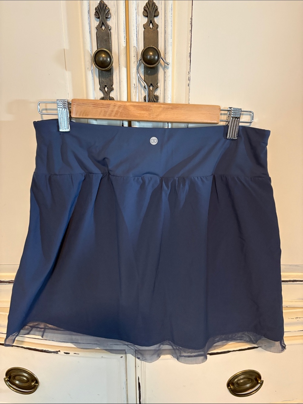 CALIA by Carrie Underwood Navy Blue Athletic Skort - Picture 3 of 5